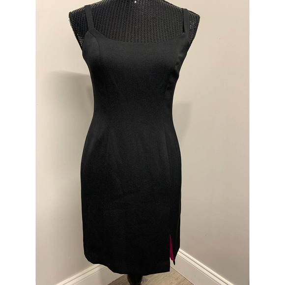 Hugo Buscati Collection Dress Strappy Black 2 Women's A39 - Picture 1 of 7